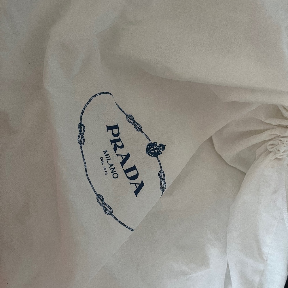 Prada hat and bag